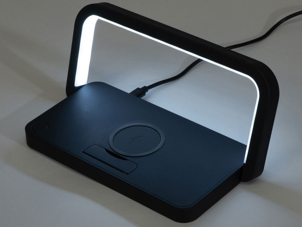 Беспроводная зарядка с лампой Robo, 10 W-17