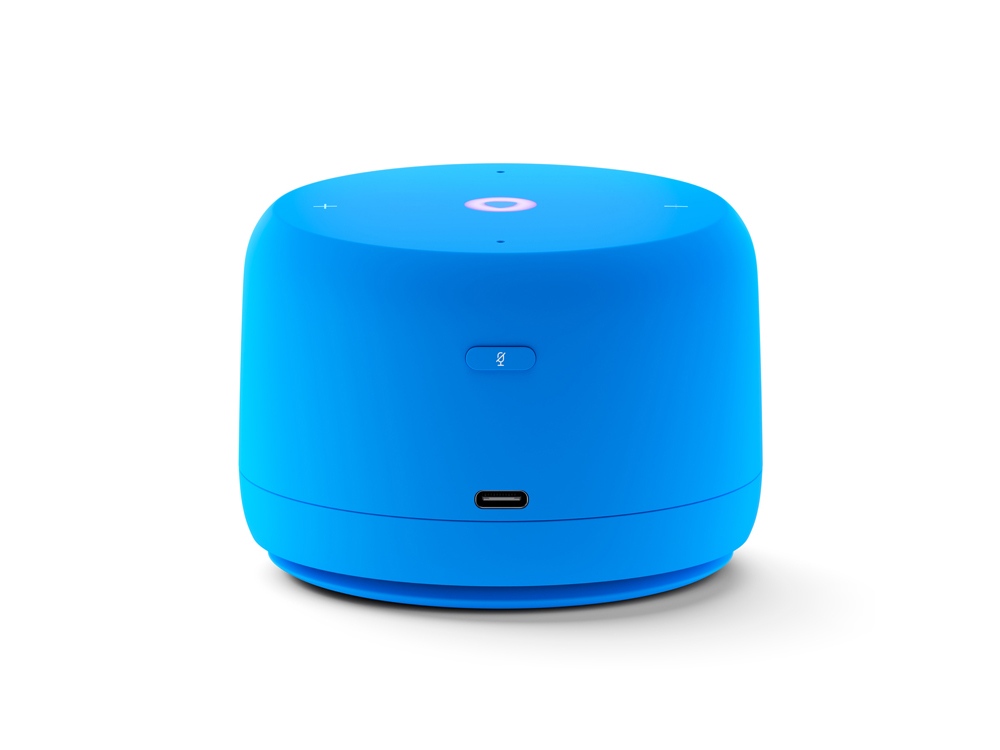 Умная колонка ЯНДЕКС Станция Лайт 2 с Алисой на YaGPT, 6 Вт, цвет: синий (YNDX-00026BLU)-2