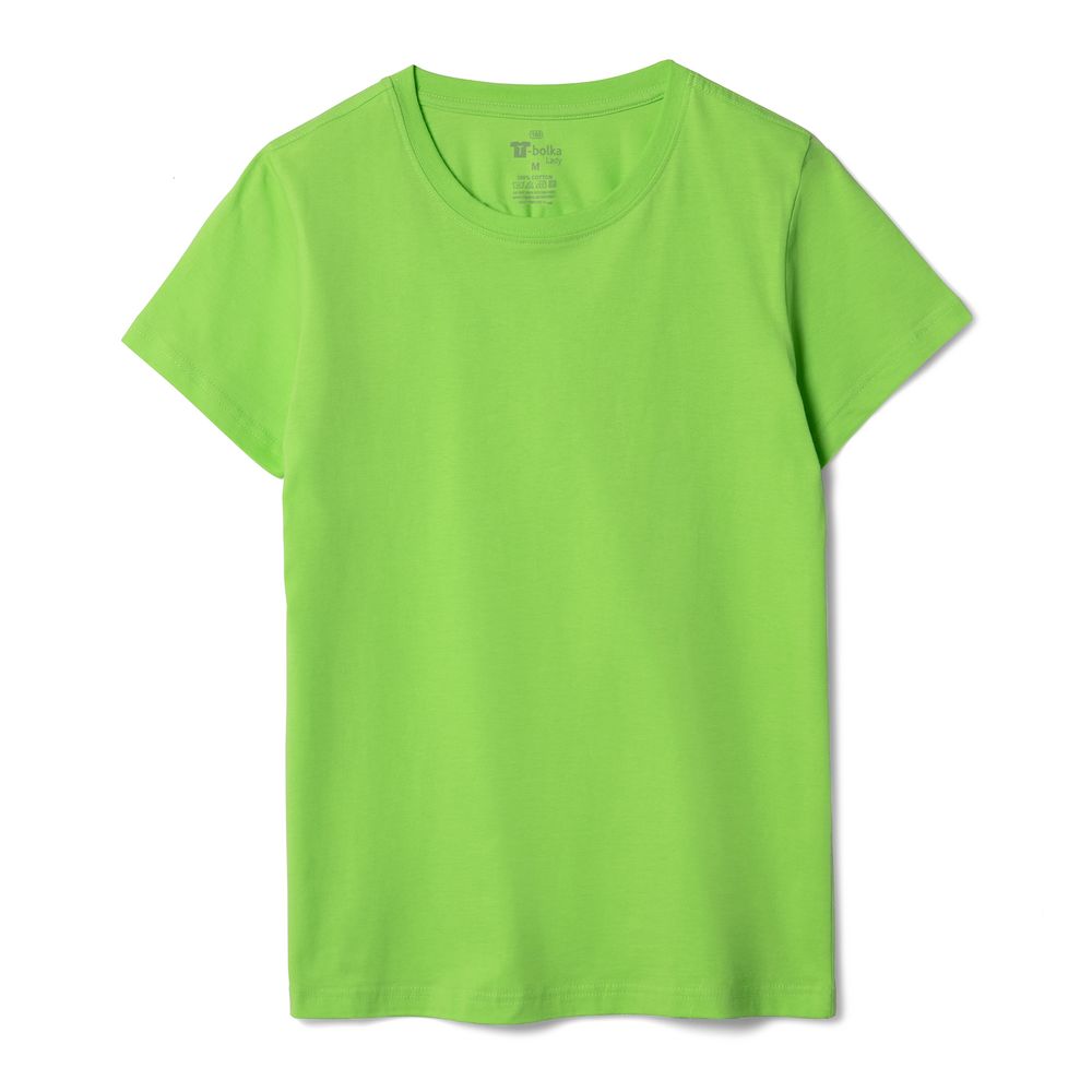 Футболка женская T-bolka Lady, зеленое яблоко-0
