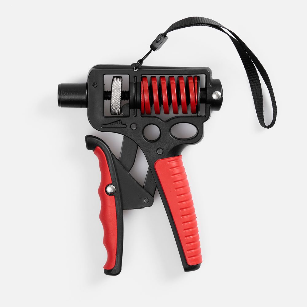 Эспандер кистевой пружинный Motive Power, черный с красным-0