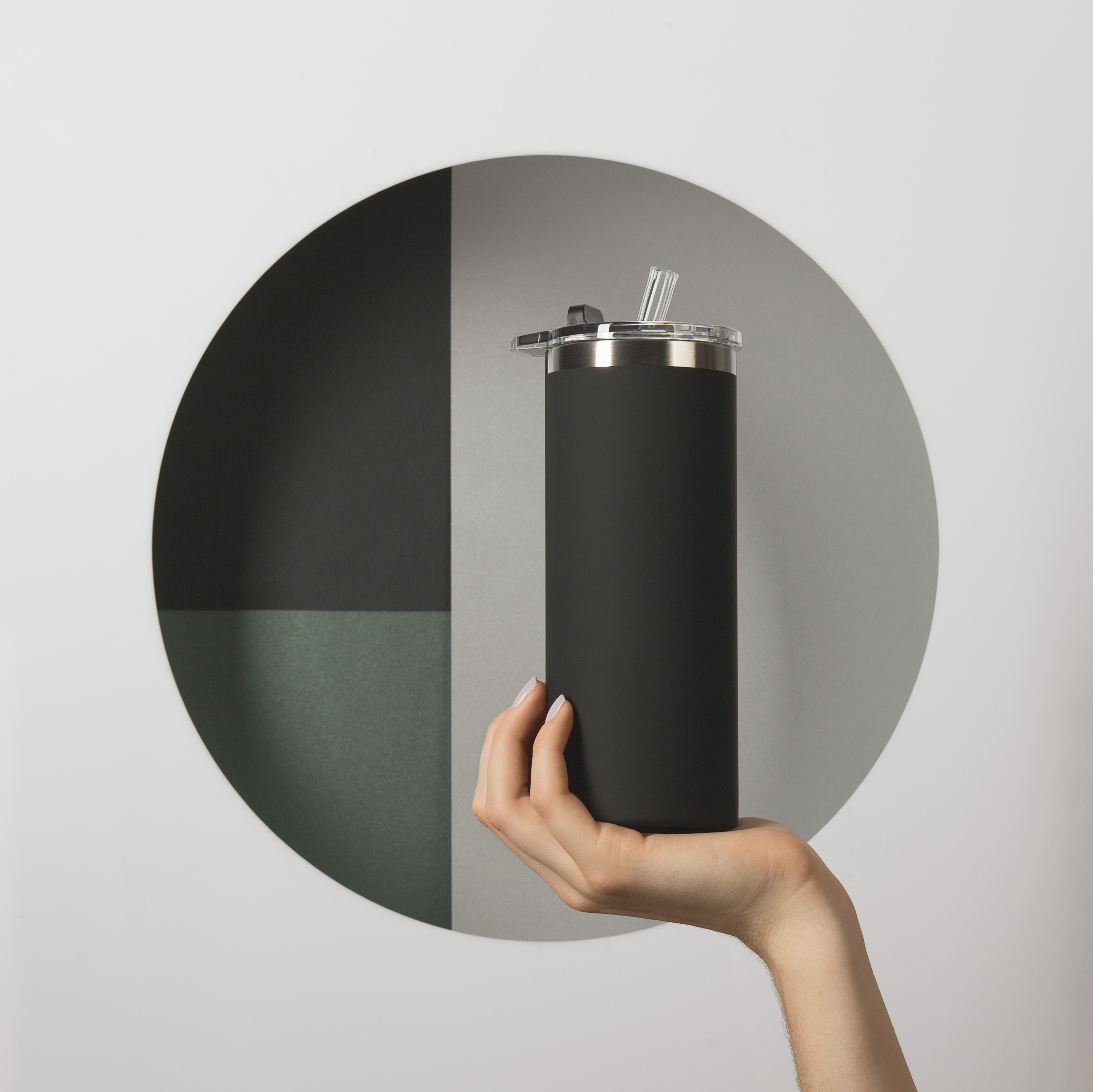 Термостакан "Хилтон" 480 мл, покрытие soft touch-1