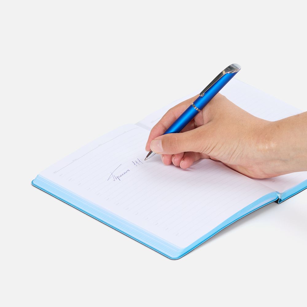 Ручка шариковая Glide, синяя-2