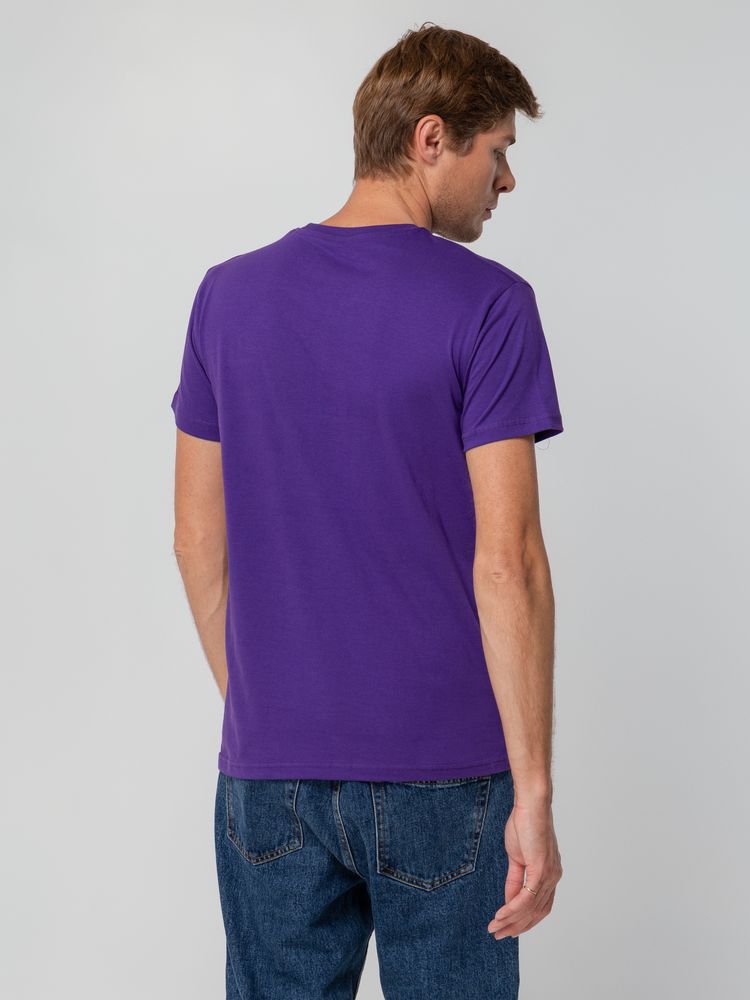Футболка унисекс T-bolka 140, фиолетовая-9