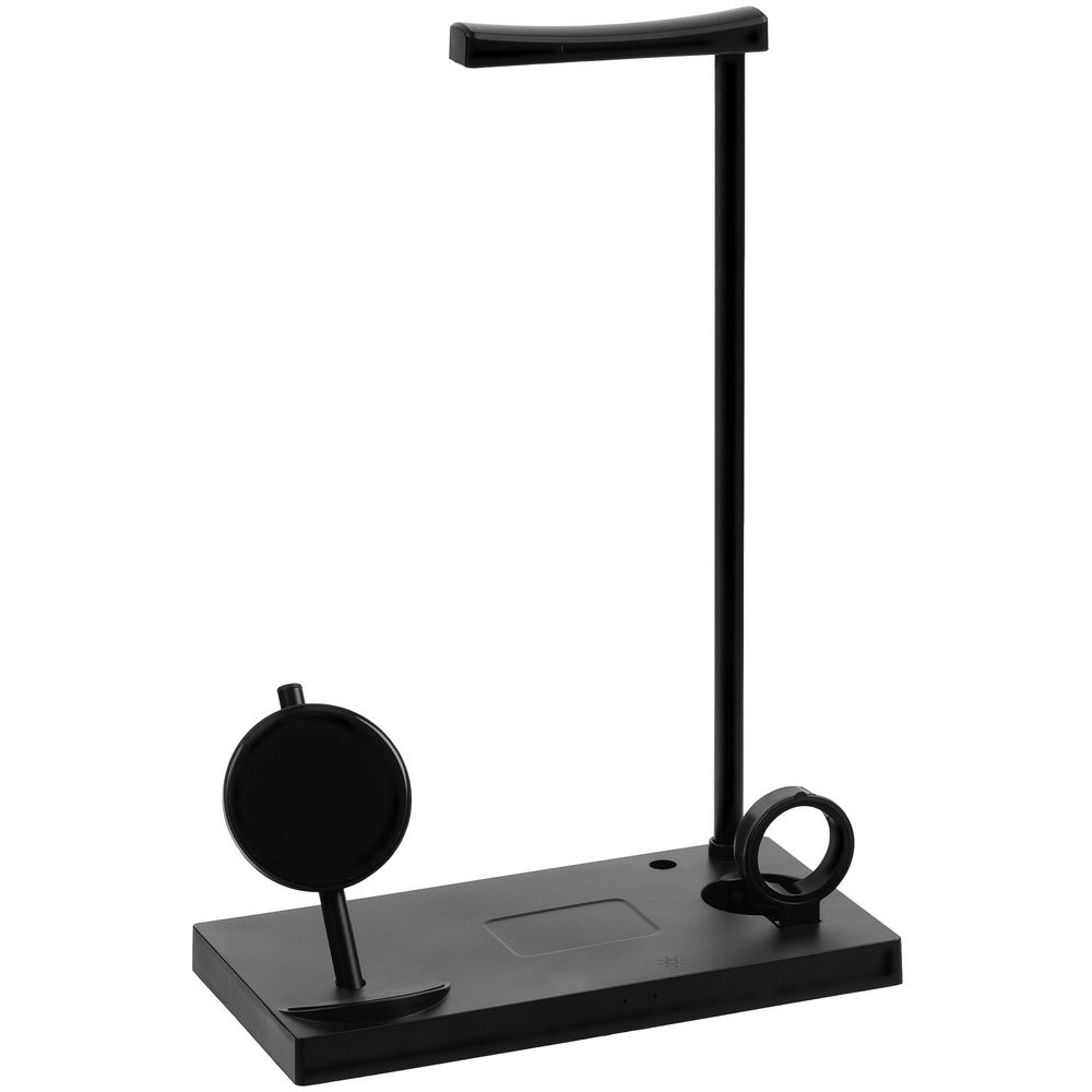 Зарядная станция с лампой Quick Trick, черная-1