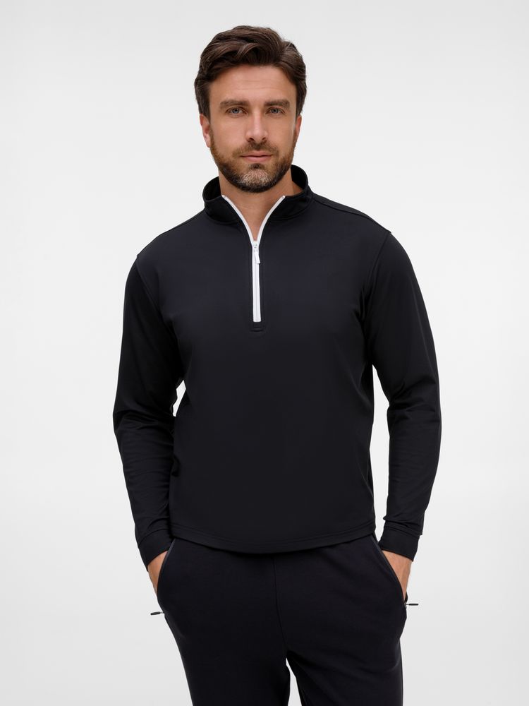 Свитшот на молнии Morfiss, черный-1