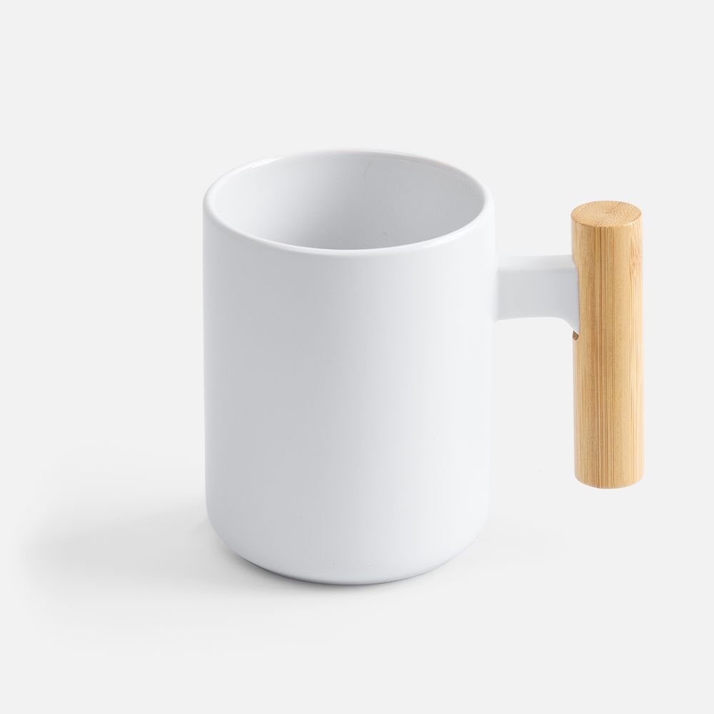 Кружка с ложкой Eco Fusion, белая-2
