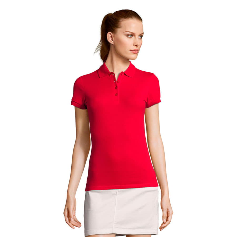 Поло женское PASSION 170, красный-1