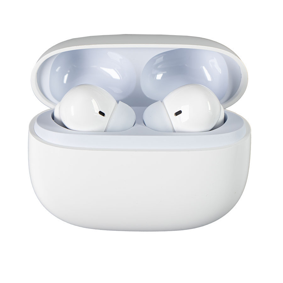 Наушники LAUD беспроводные с амбушюрами, пластиковый корпус, белые, белый-0