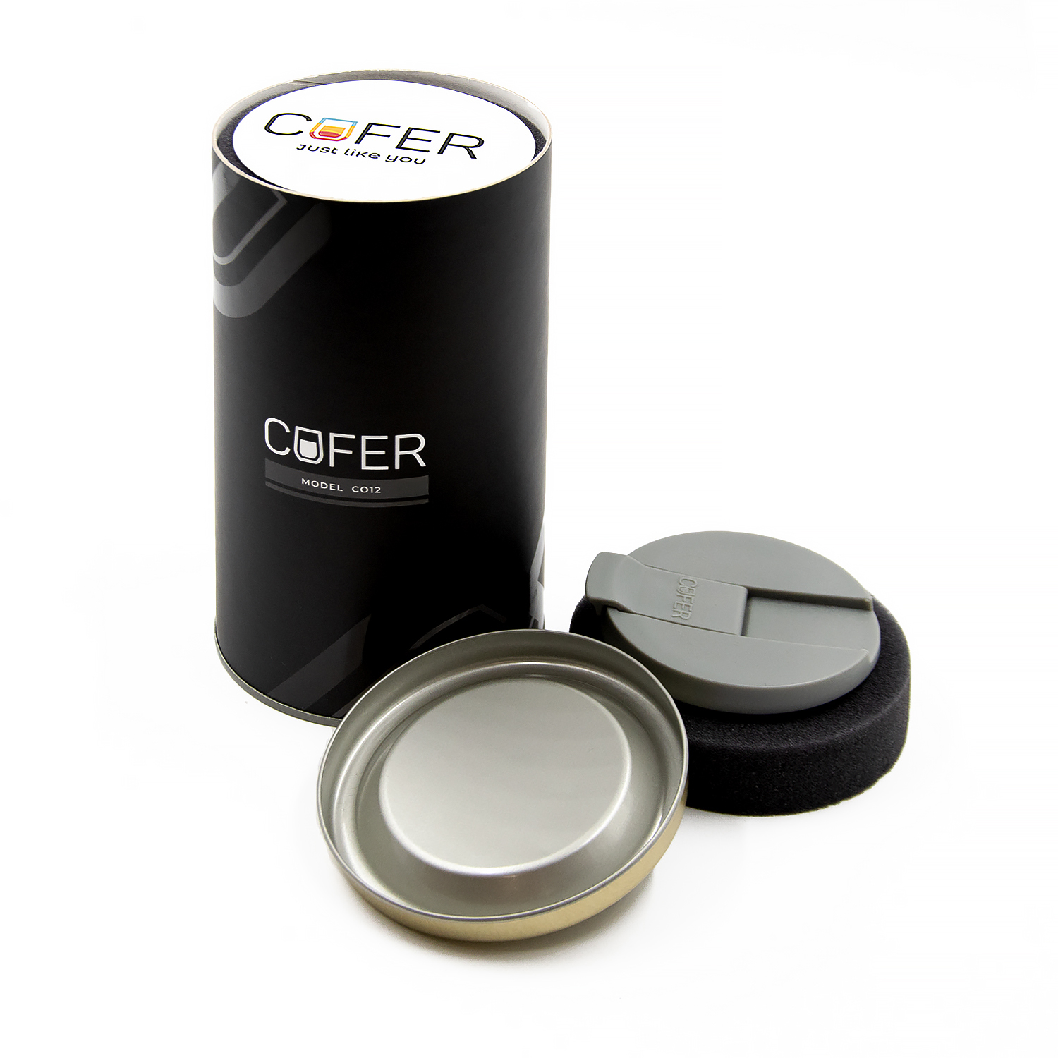 Набор Cofer Tube NEO DUO CO12s (М) black (красный с серым)-4