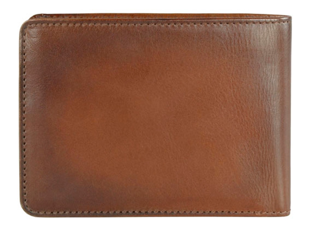 Портмоне BUGATTI Domus, с RFID защитой, коньячный цвет, натуральная воловья кожа, 12,5х2х9 см-3