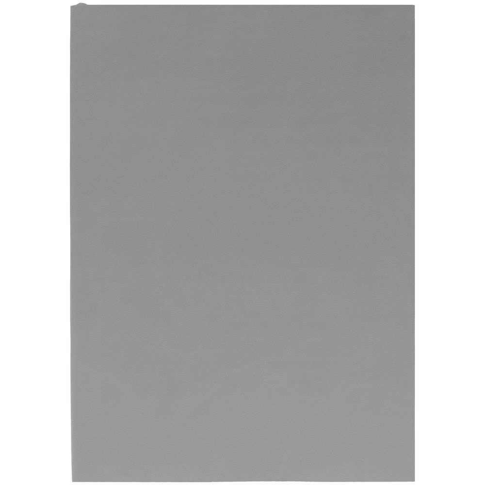 Ежедневник Flat, недатированный, серый-1