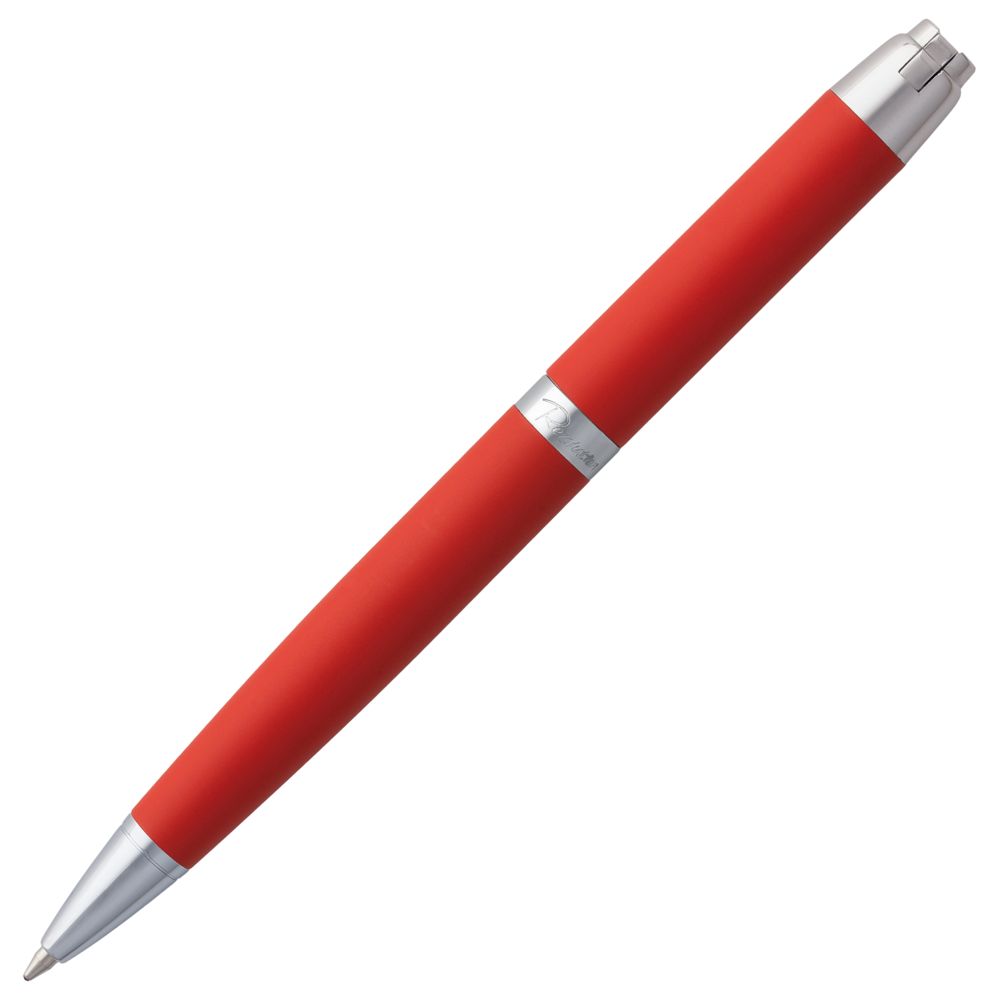 Ручка шариковая Razzo Chrome, красная-4