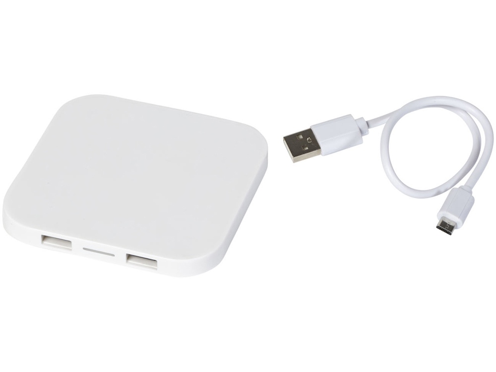 Беспроводное зарядное устройство-хаб Ozone, белый-2