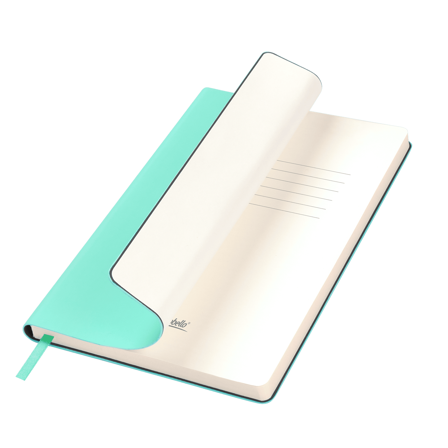 Ежедневник Spark недатированный, мятный (без упаковки, без стикера)-0