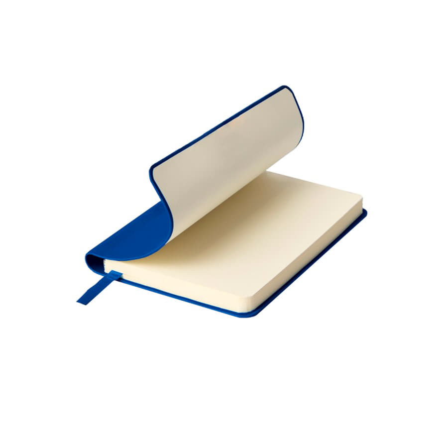 Ежедневник недатированный SALLY, A6, синий, кремовый блок в линейку, синий-3