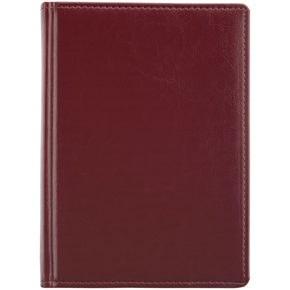 Ежедневник Nebraska, недатированный, бордовый-1