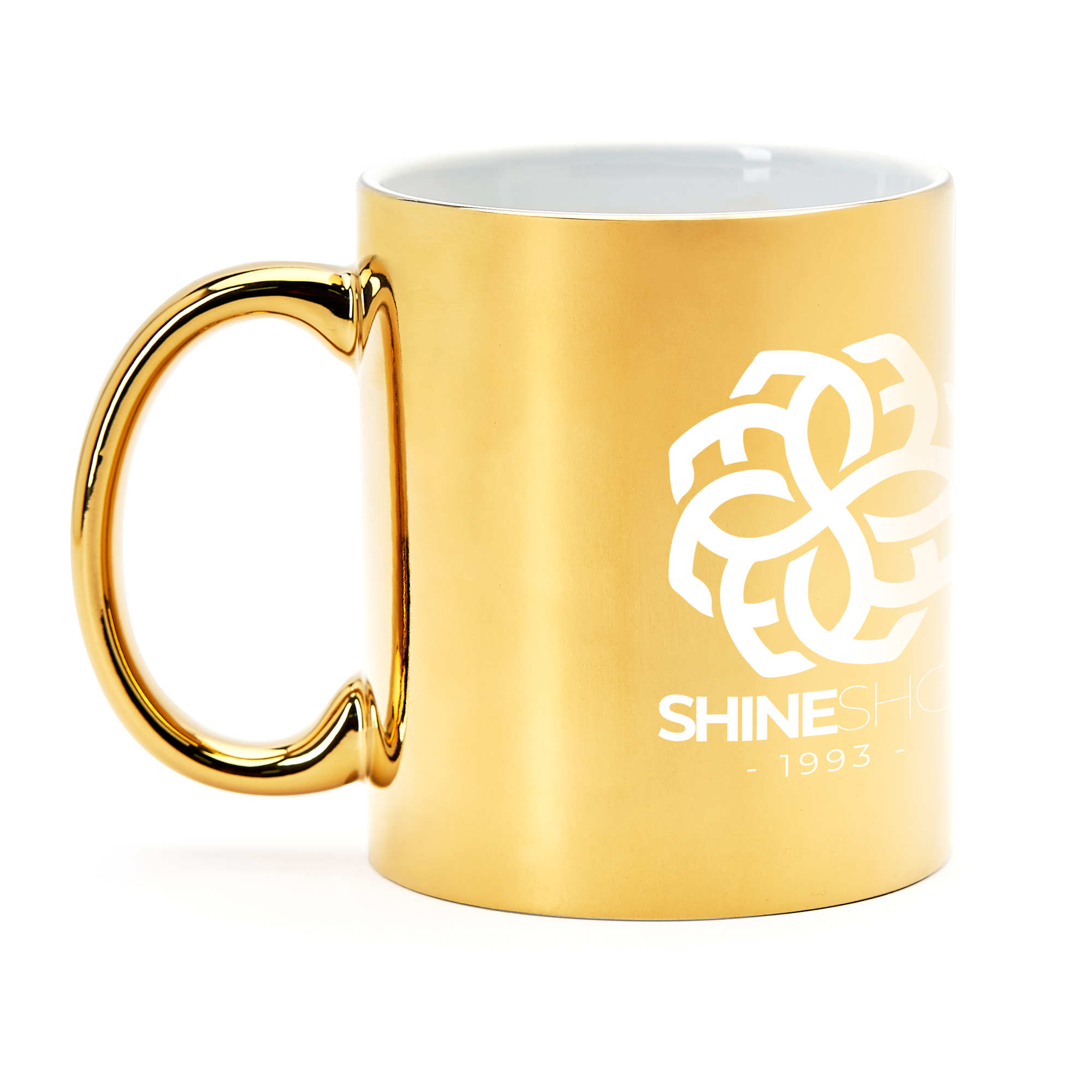 Кружка керамическая ZALA, Золотой-3