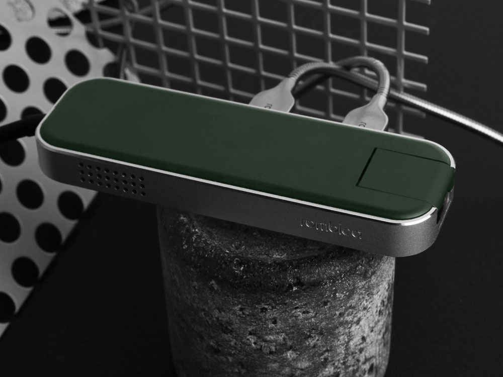 Хаб USB Rombica Type-C Chronos Green-6