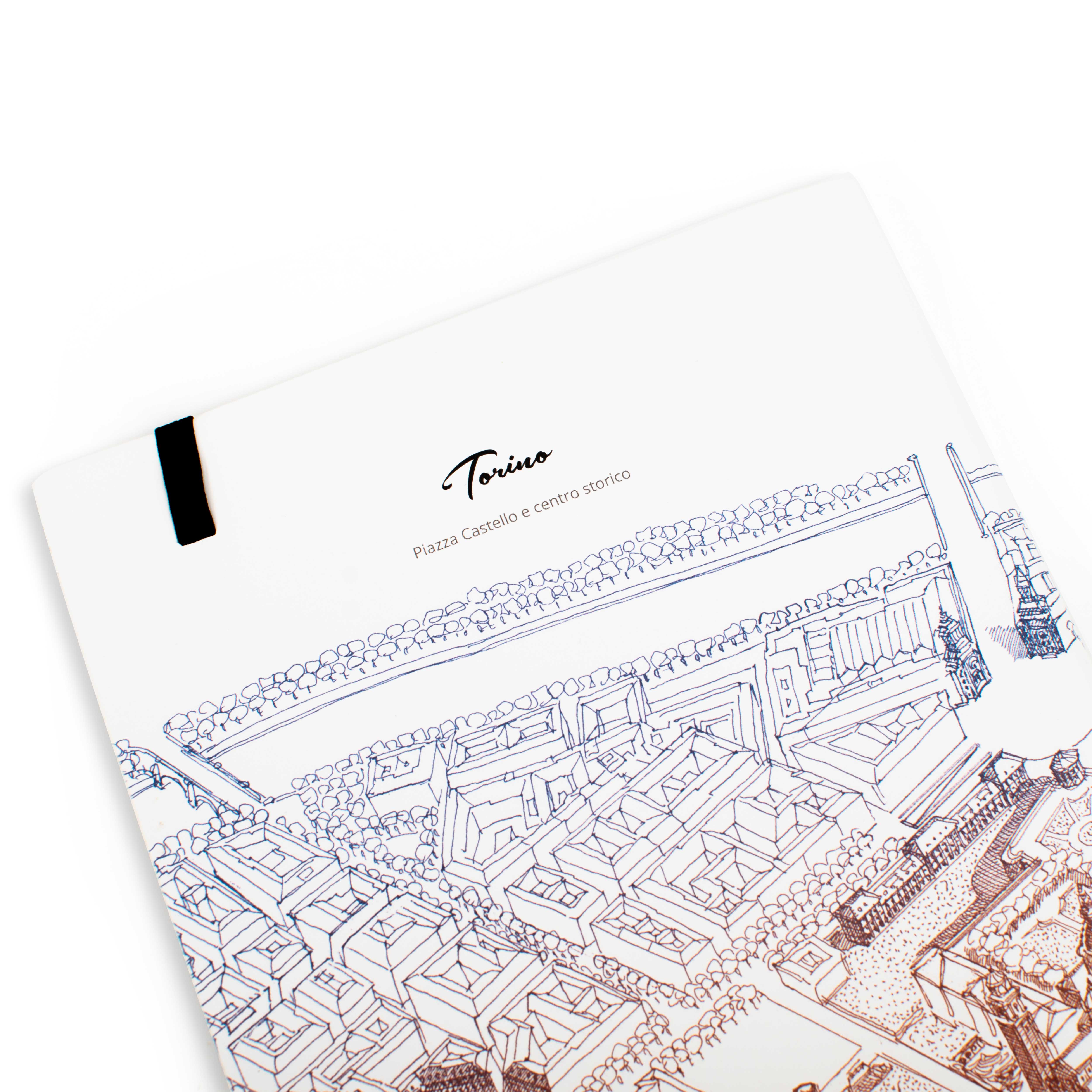 Тетрадь Pininfarina Stone Paper ITALIAN BEAUTY TORINO 14х21см каменная бумага, 64 листа, линованная-3