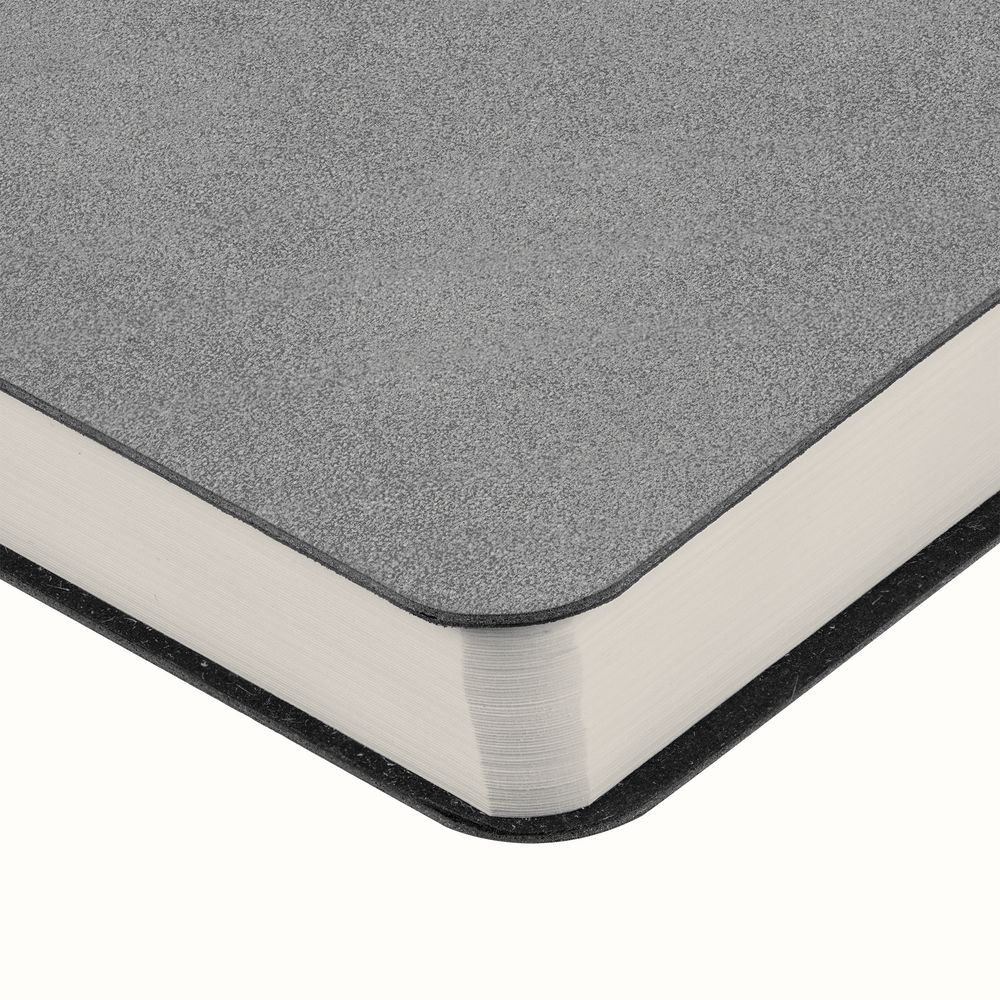 Ежедневник Nubuk, недатированный, светло-серый-2