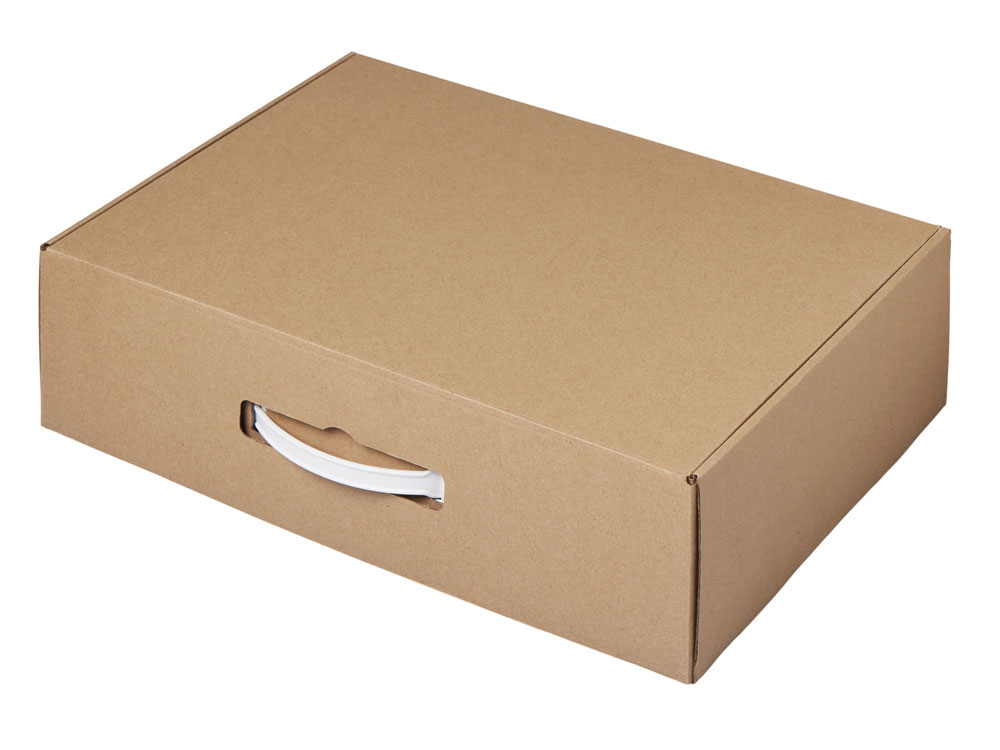 Коробка подарочная Хэнди (Handy), XL, крафт-3