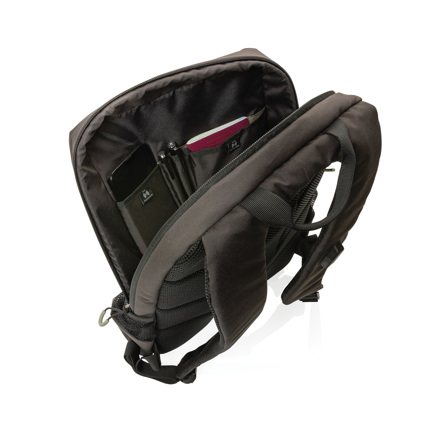 Рюкзак для ноутбука Impact Lima из rPET AWARETM, RFID, 15.6"-8