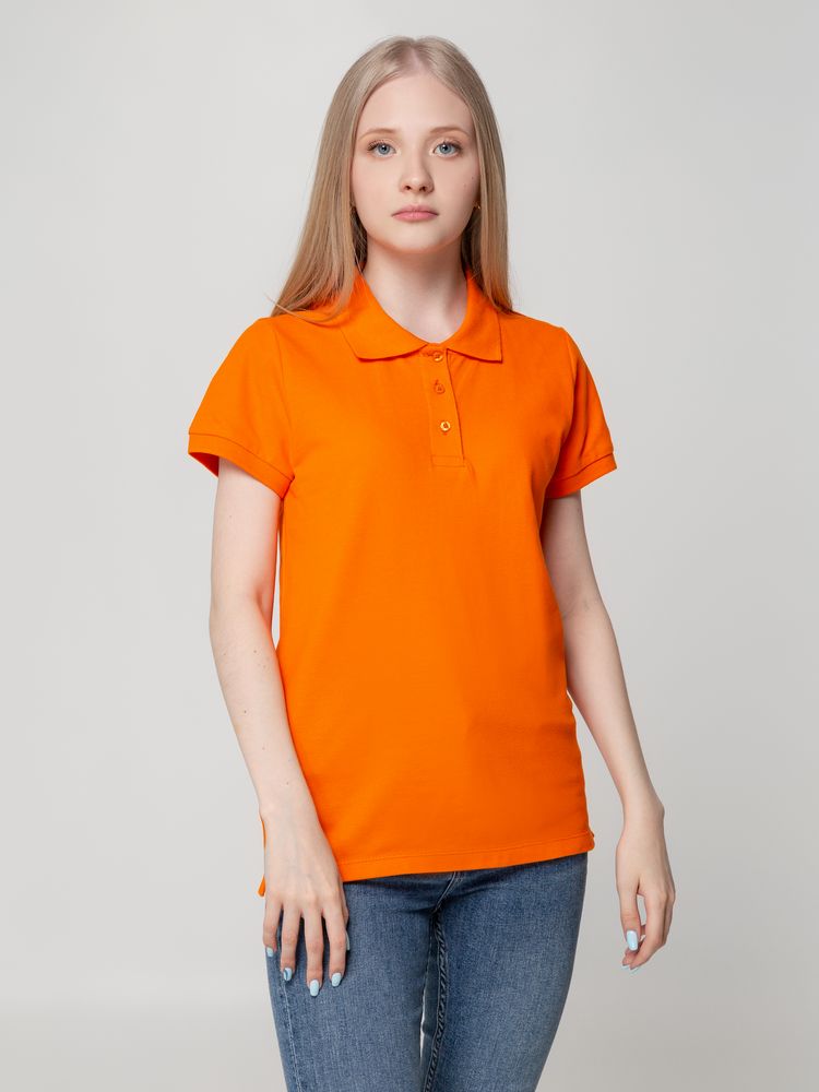 Рубашка поло женская Virma Lady, оранжевая-5