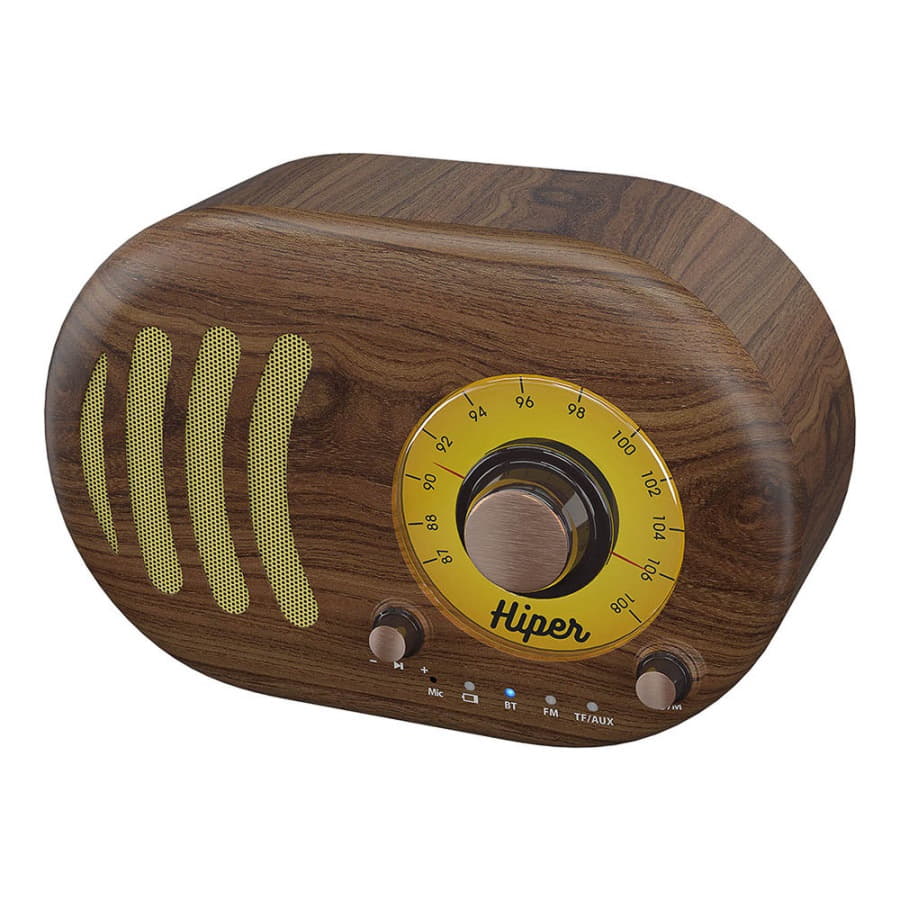 Колонка беспроводная RETRO S, цвет коричневый , коричневый-2