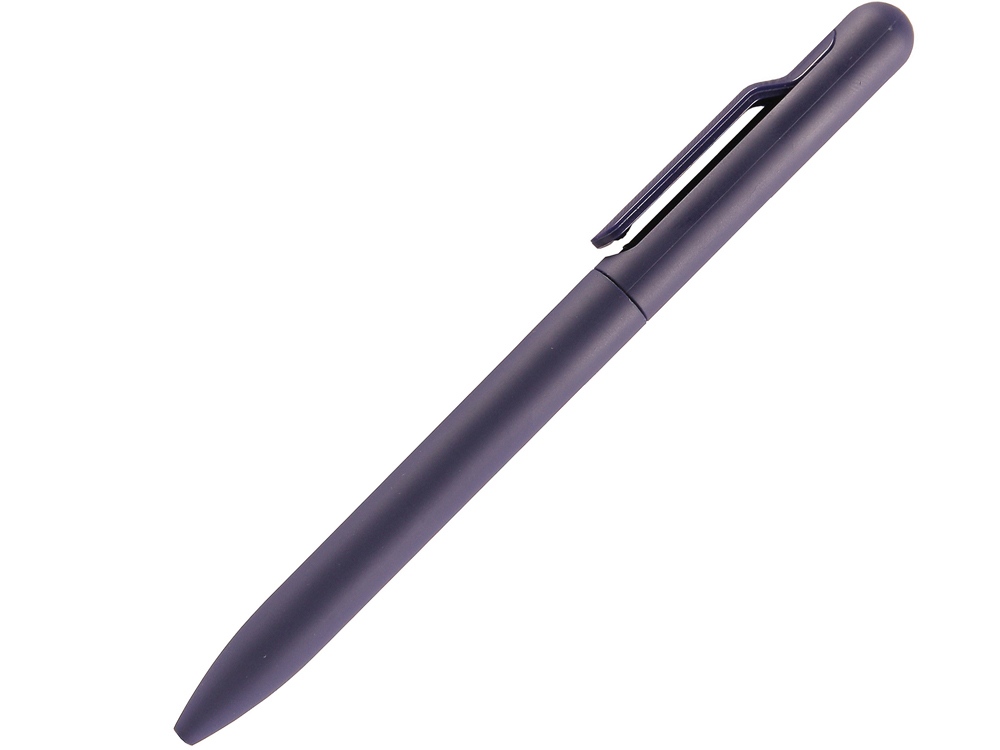 Ручка пластиковая шариковая FAMILY SOFIA, soft touch (Тёмно-синий)-0