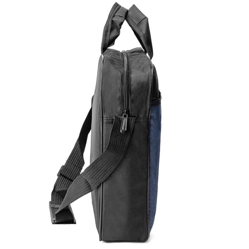 Сумка для документов SHUFFLE, Синий/Чёрный-3