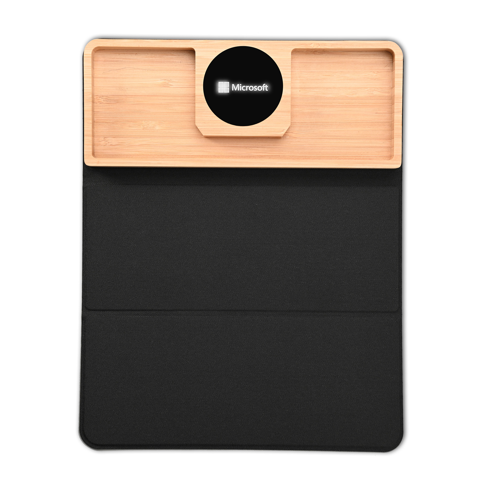 Коврик-трансформер с органайзером на магнитах с беспроводным (15W) ЗУ с подсветкой логотипа-3