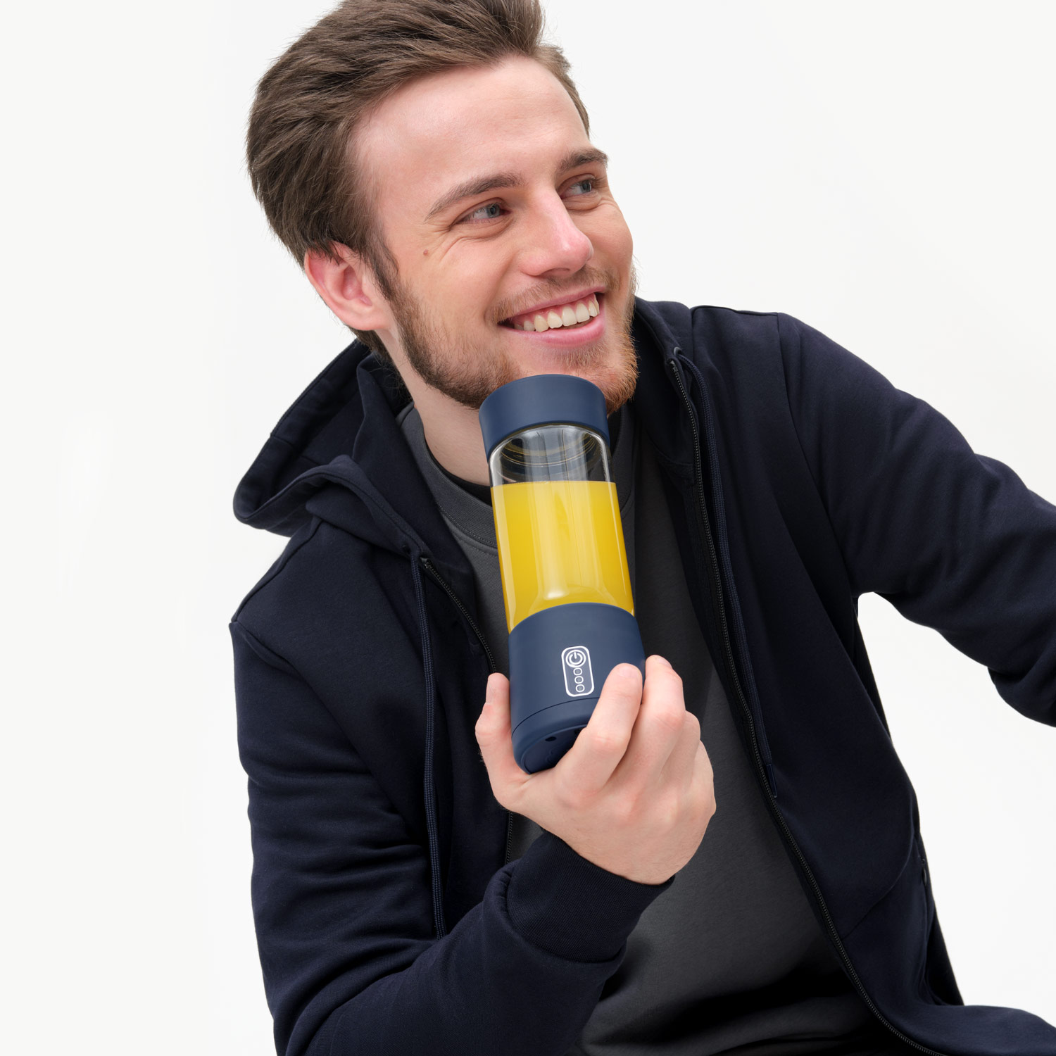 Блендер портативный Феличе (Felice), синий-14