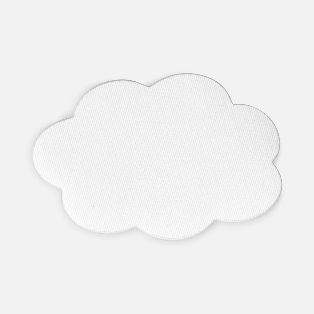 Наклейка тканевая Lunga Calum, L, белая-0