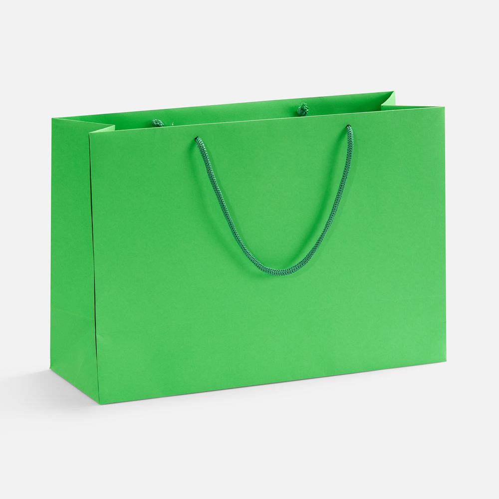 Пакет бумажный Ample Thin M, светло-зеленый-0