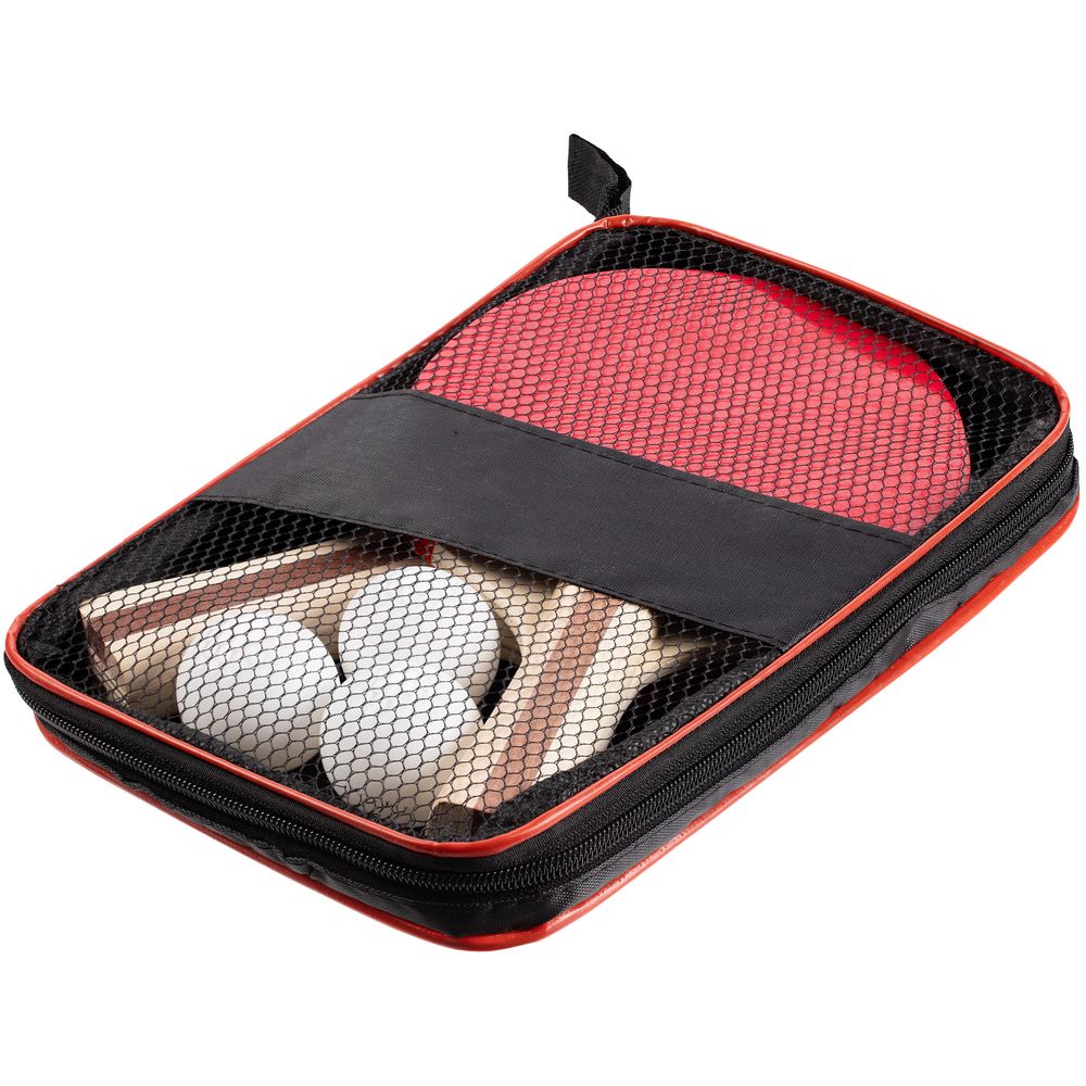 Набор для настольного тенниса High Scorer, черно-красный-0