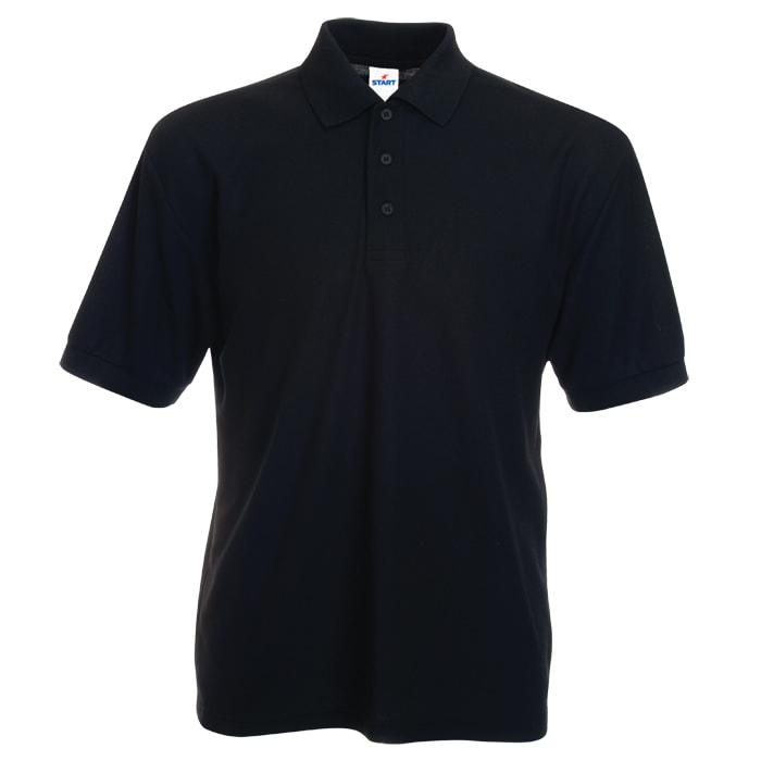 Поло мужское "Mister Style", черный-0