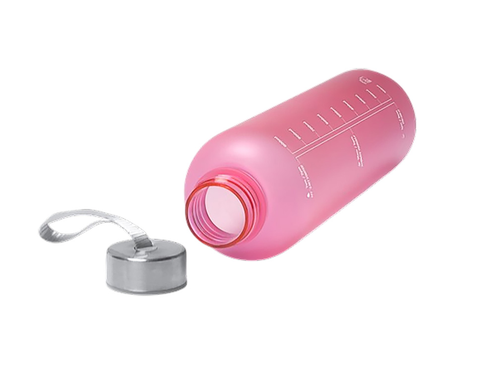 Бутылка для воды Йогер из PCTG, объем 1000 мл, красный-2