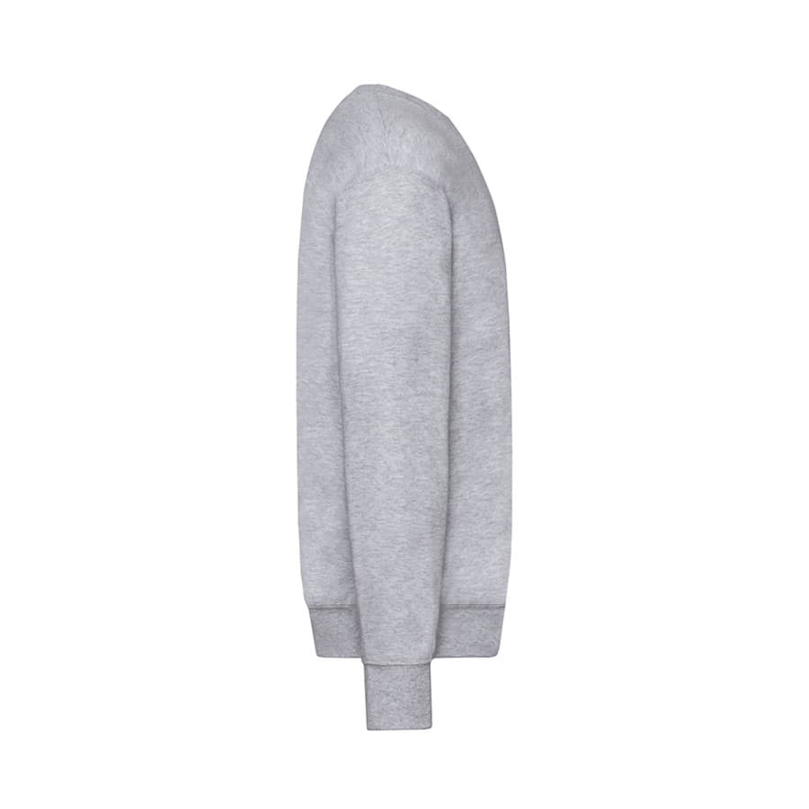 Свитшот без начеса LIGHTWEIGHT SET-IN SWEAT 240, серый меланж-3