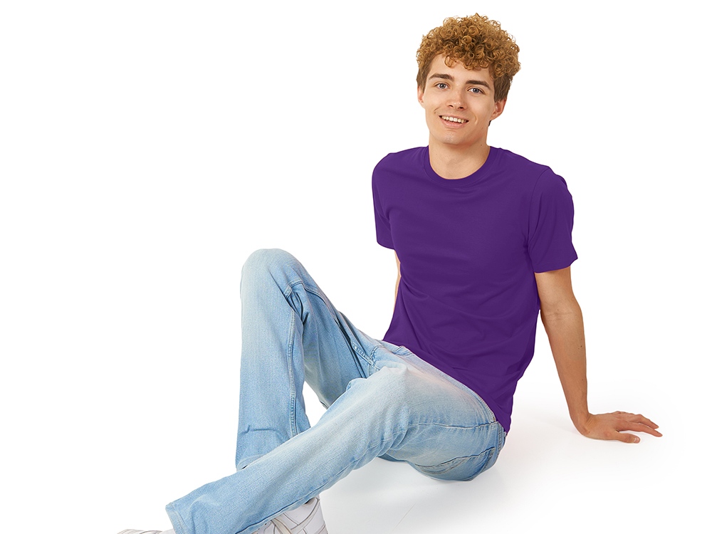 Футболка Heavy Super Club мужская, фиолетовый-1