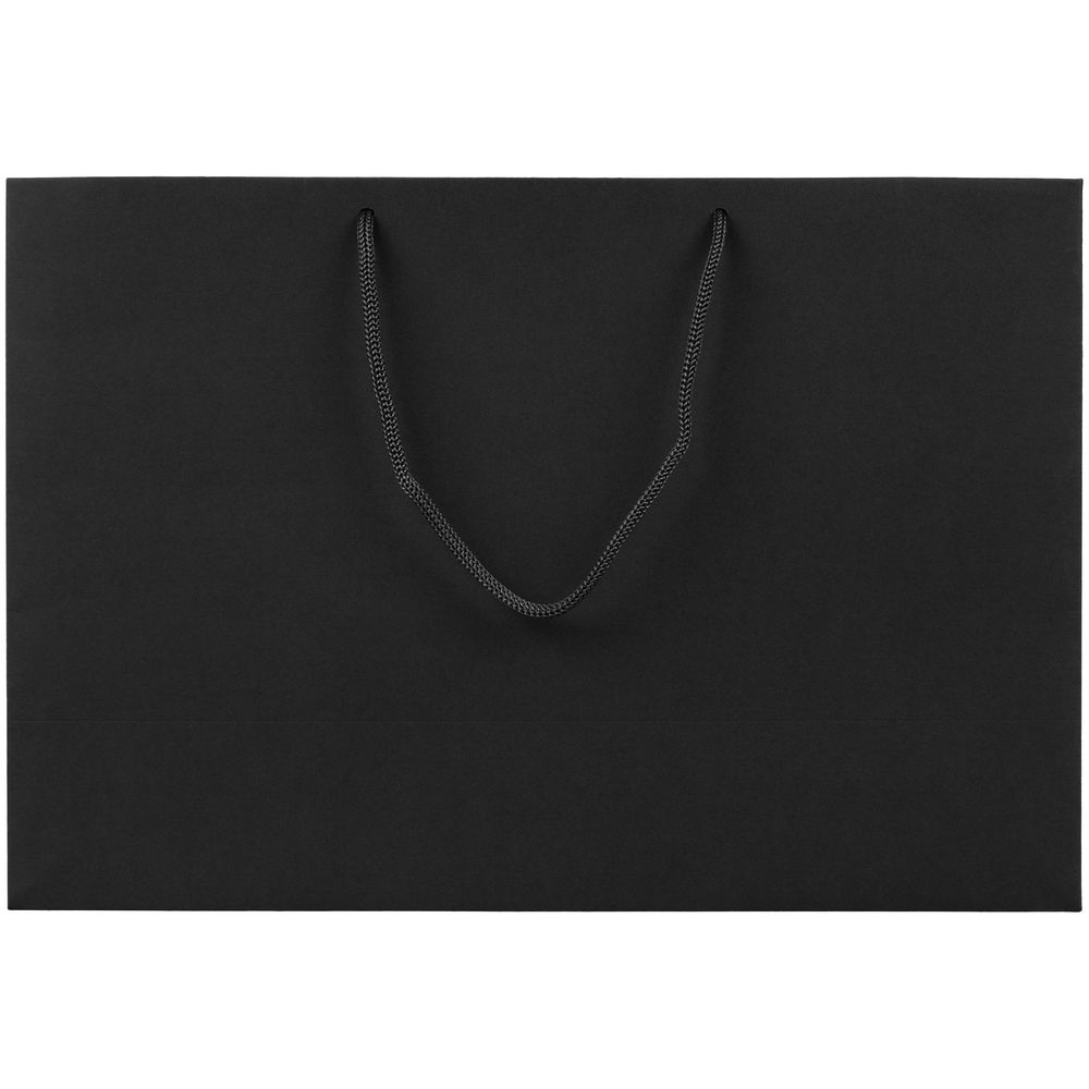 Пакет бумажный Ample Thin M, черный-1