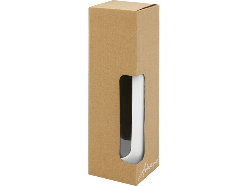 Tidan Бутылка из боросиликатного стекла объемом 600 мл с силиконовым держателем, белый-4