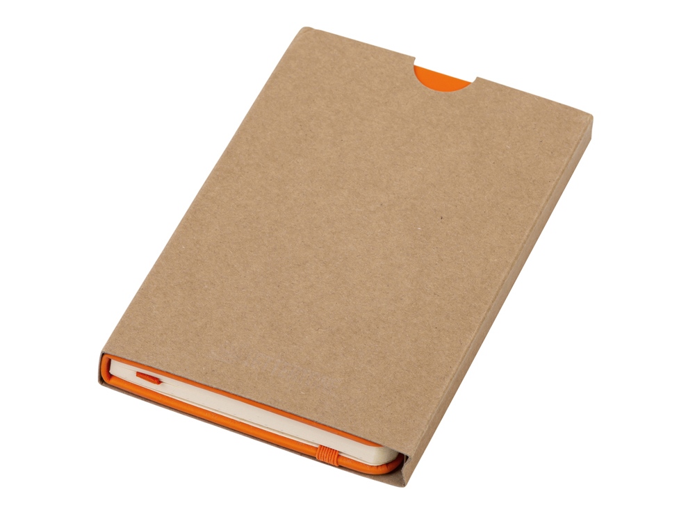 Блокнот Vision 2.0 А6 в твердой обложке, оранжевый-5