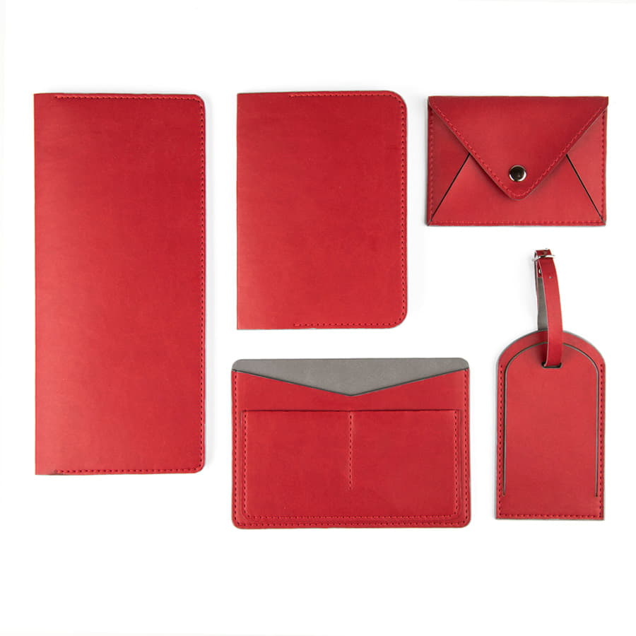 Холдер для карт SINCERITY, коллекция  ITEMS, красный-3