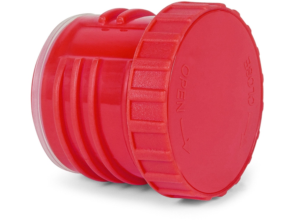 Термос Relaxika 101 (1 литр), красный (без лого)-7