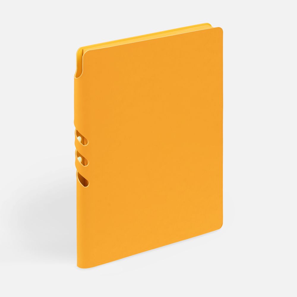 Ежедневник Flexpen Shall, недатированный, желтый-2