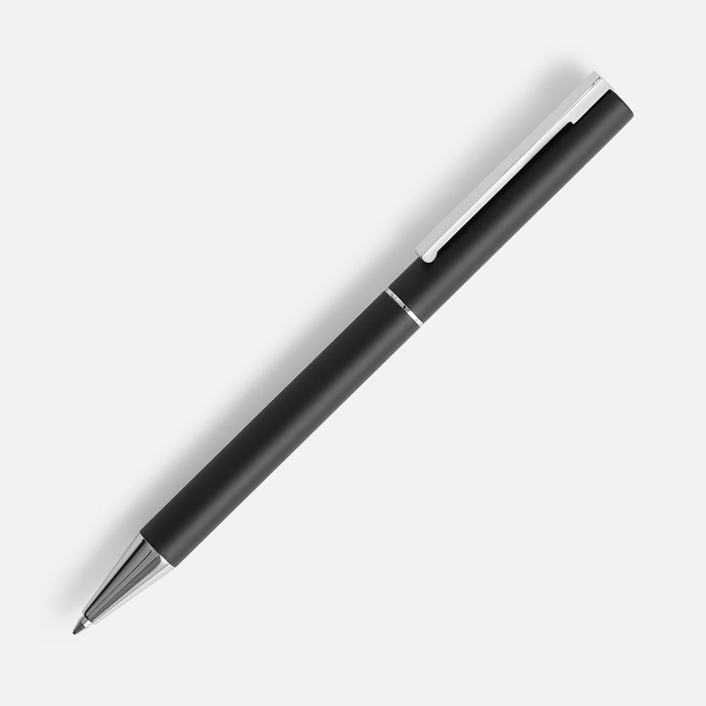 Ручка шариковая Blade Soft Touch, черная-1