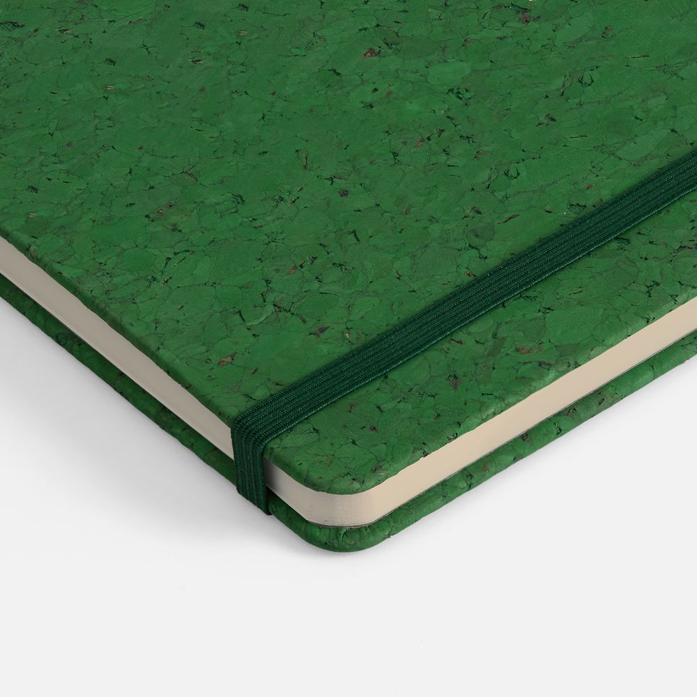 Блокнот Cork County, зеленый-4