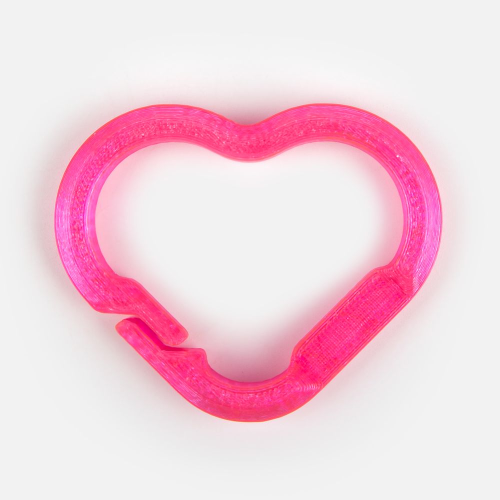 Брелок Impreso, 3D-печать на заказ, сердце-0