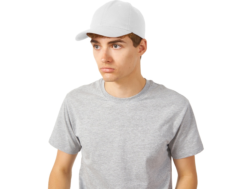 Бейсболка из переработанного волокна Milwaukee, белый-1