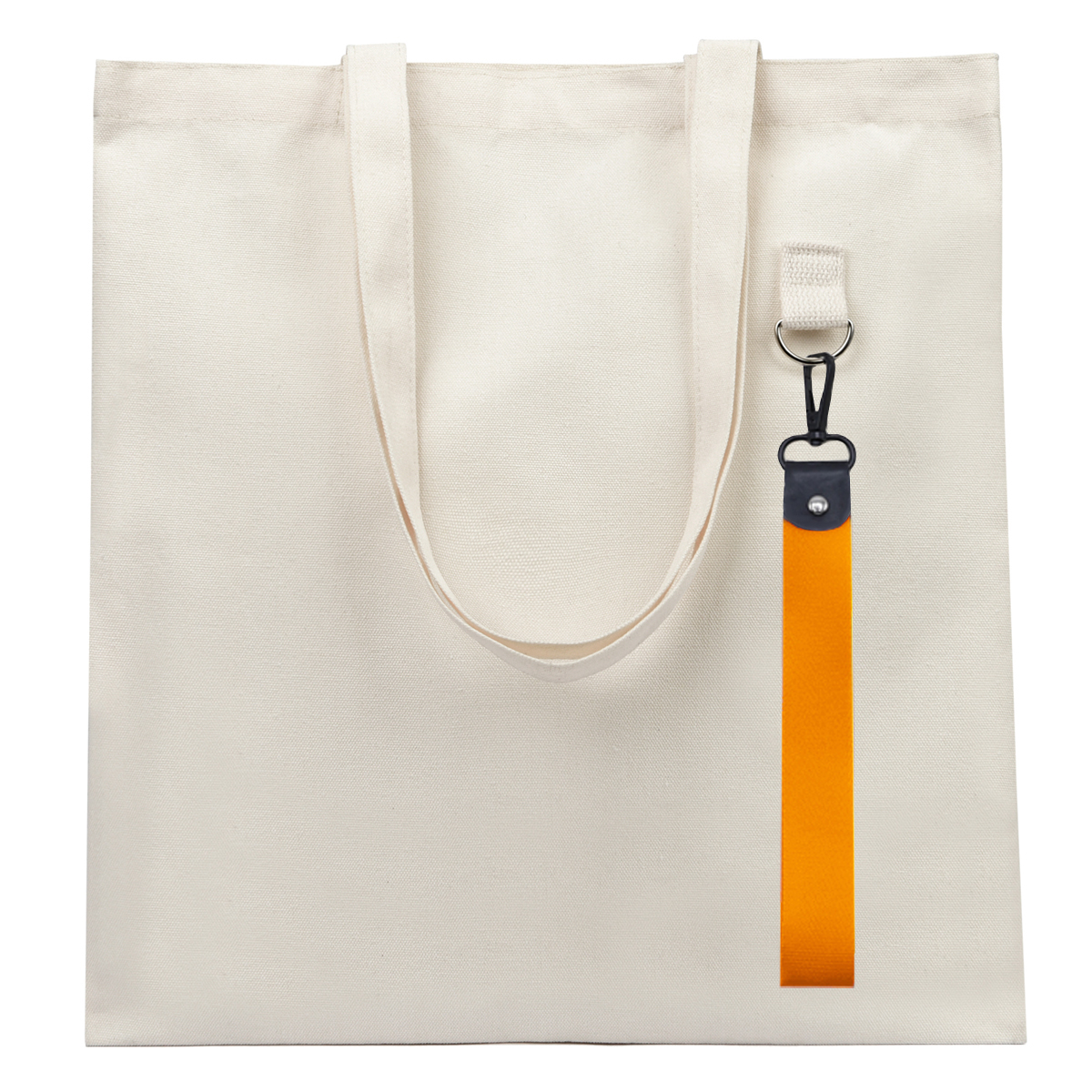 Сумка для покупок LUMISSA 325 г/м² с ремувкой, Бежевый/Оранжевый-1